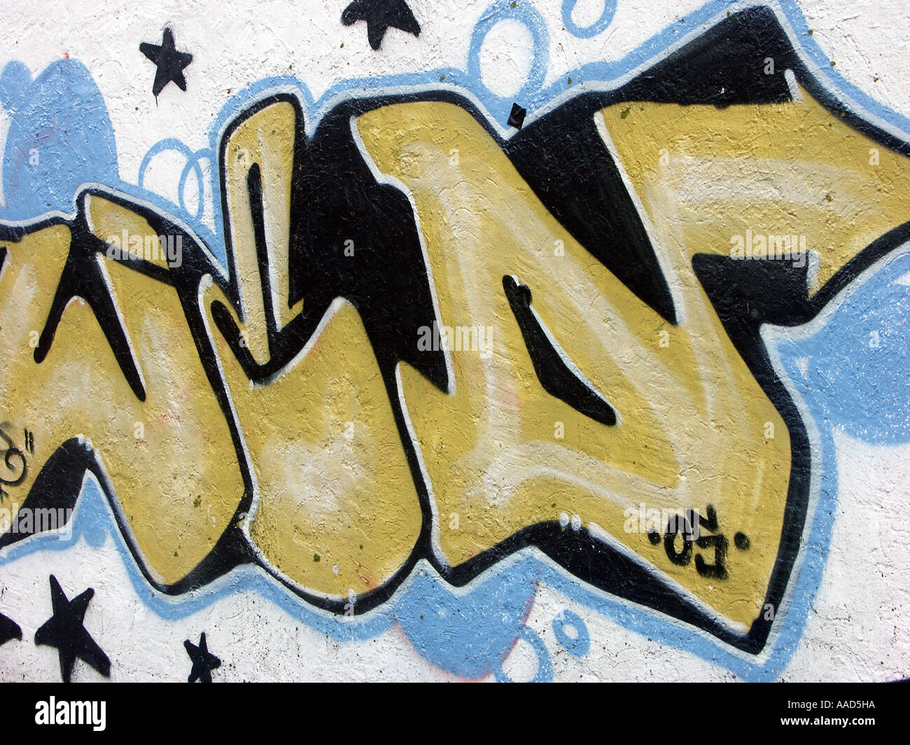 Graffiti Stockfoto