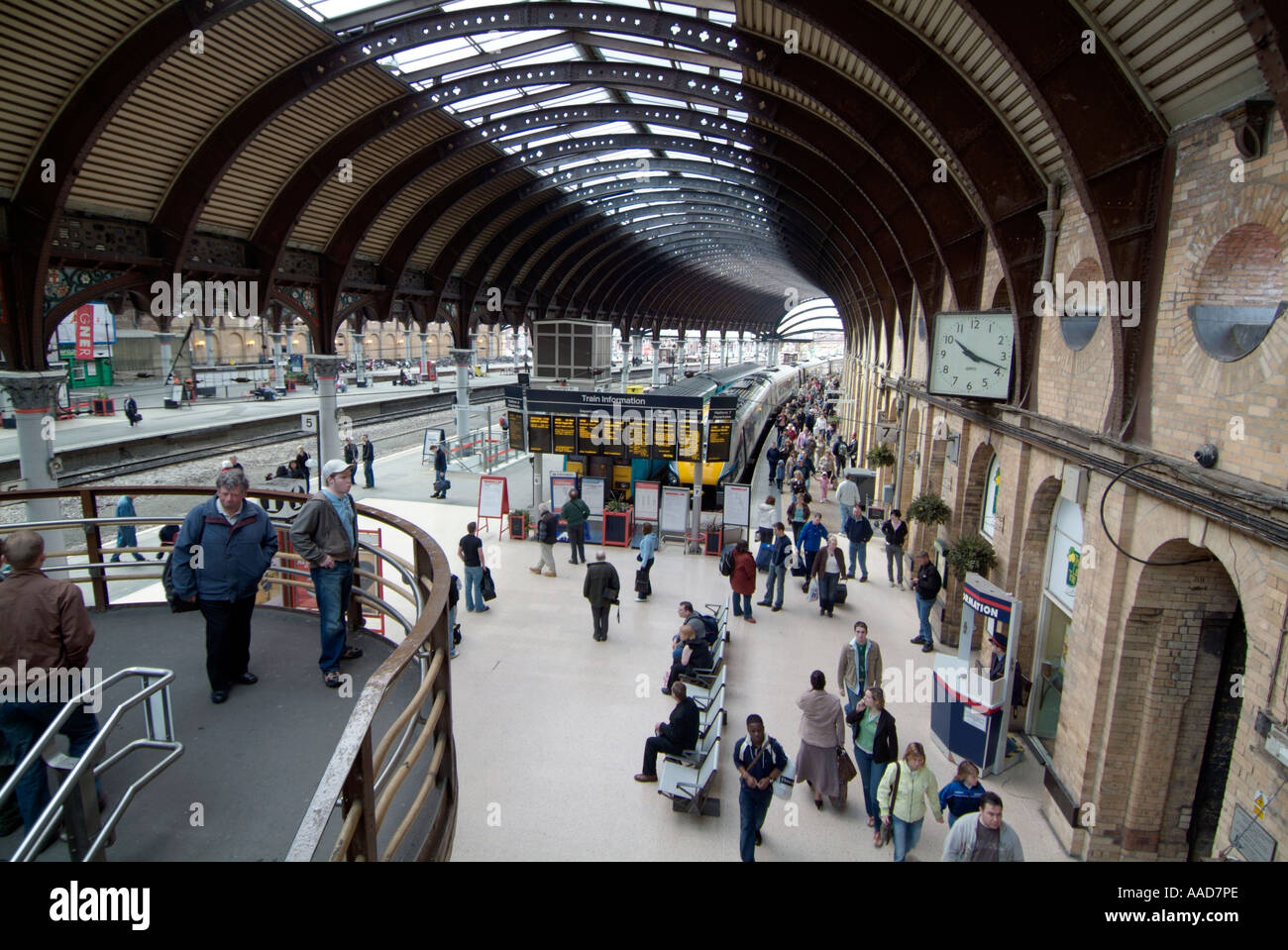 York-Bahnhof Stockfoto