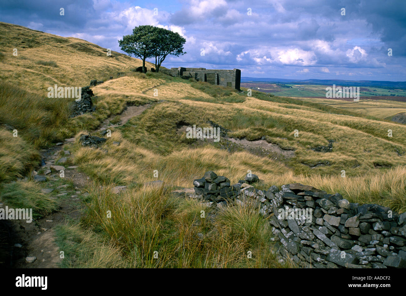 Top Withins Haworth Yorkshire England Stockfoto