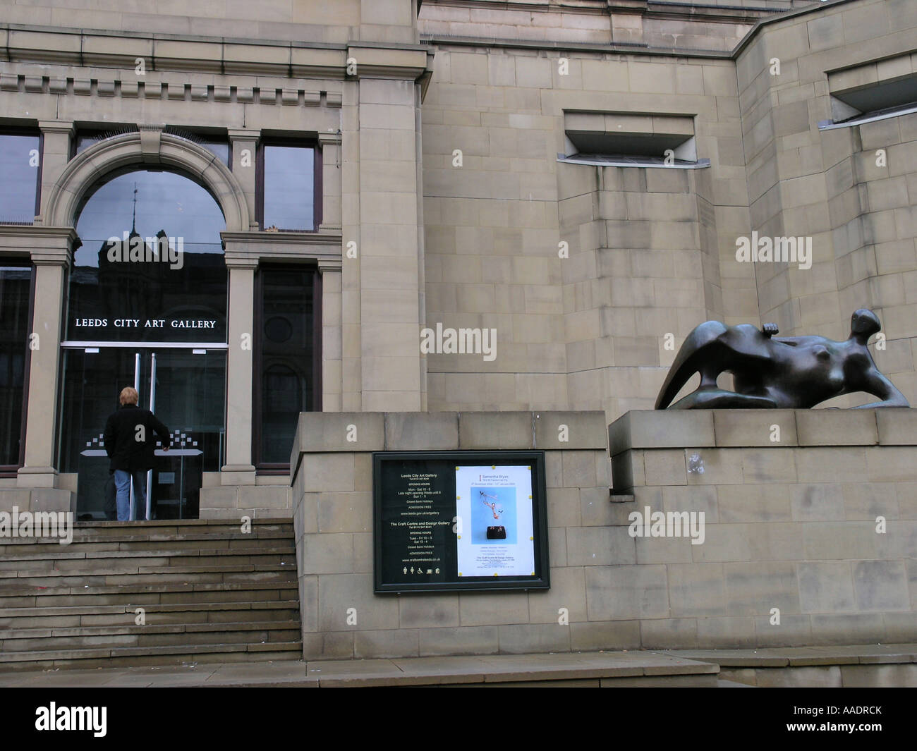 Leeds City Zentrum Kunst Galerie West Yorkshire England uk gb Stockfoto