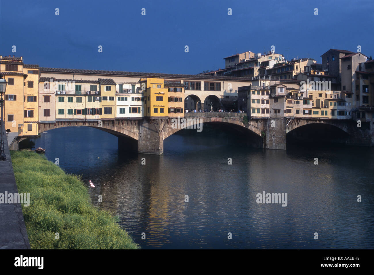 Ponte Vecchio-Florenz-Toskana-Italien Stockfoto