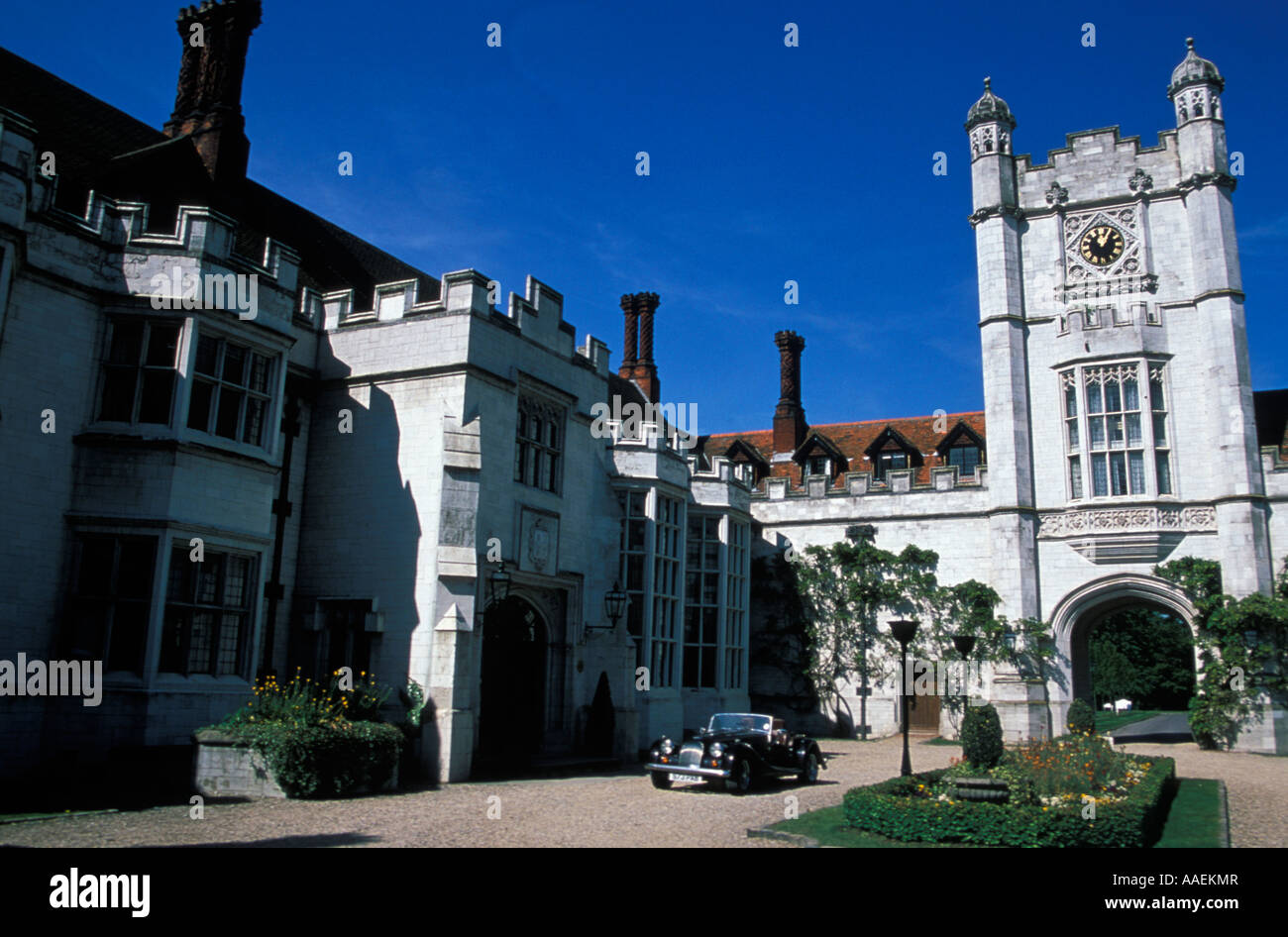 Morgan Auto Danesfield House Hotel Marlow Buckinghamshire England Großbritannien Stockfoto