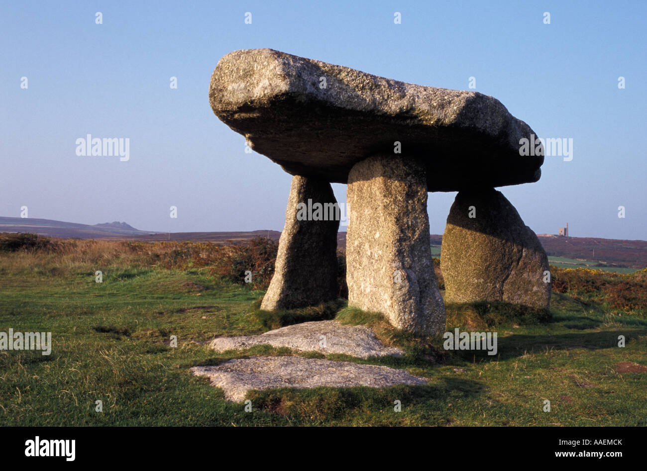 Lanyon Quoit Cornwall England Großbritannien Stockfoto