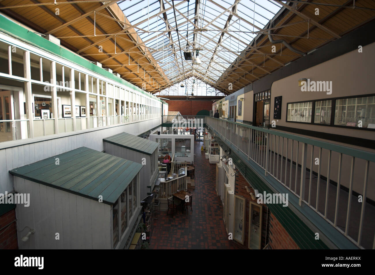 Northern Quarter Manchester Craft Village, Oak Street, Manchester, UK Stockfoto