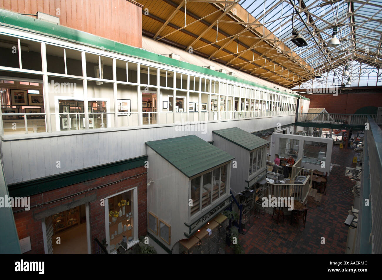 Northern Quarter Manchester Craft Village, Oak Street, Manchester, UK Stockfoto