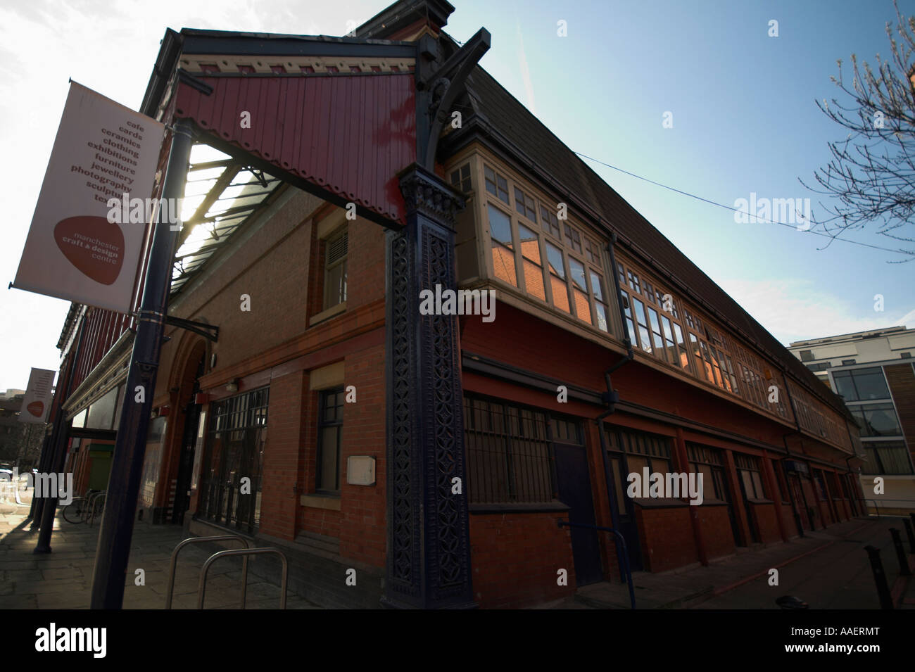 Northern Quarter Manchester Craft Village, Oak Street, Manchester, UK Stockfoto