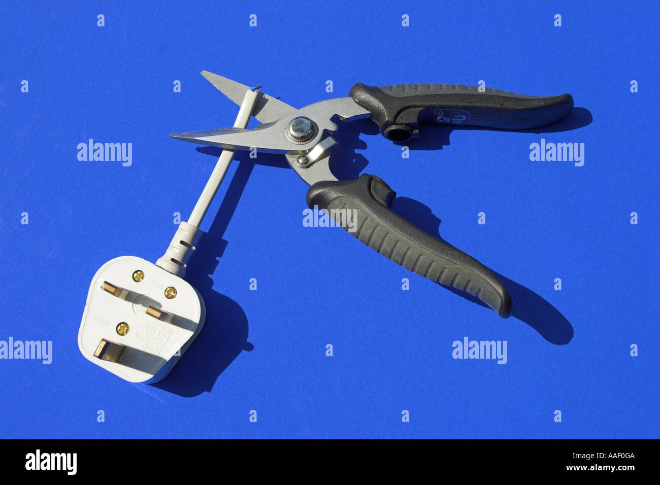 Stromausfall Stockfoto