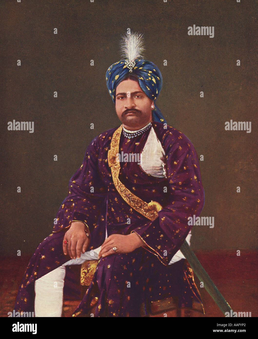 DDR78507 Prinz Sher Zaman Junagadh Gujarat Indien Stockfoto