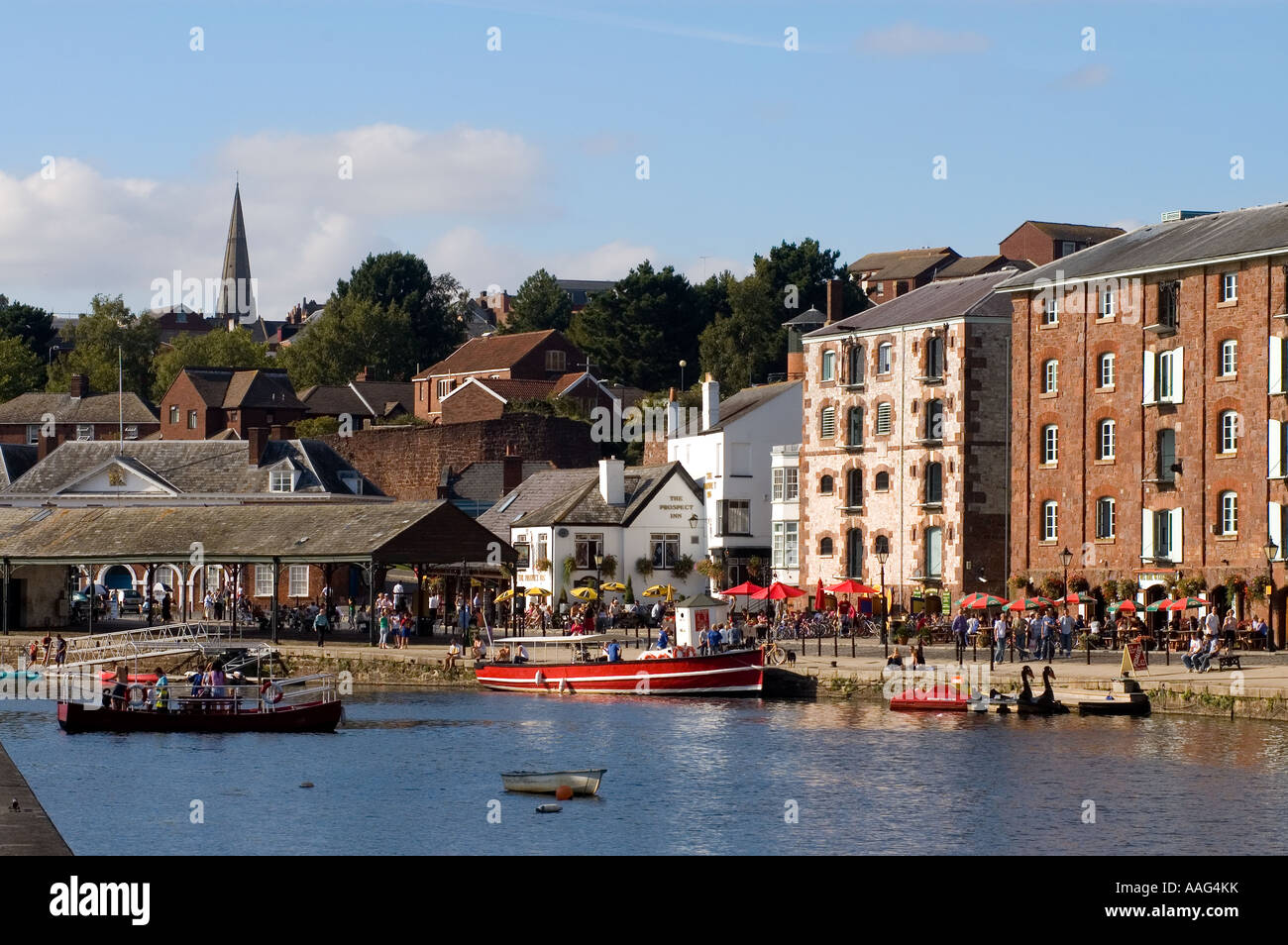 Exeter Quay Exeter Devon GB Stockfoto