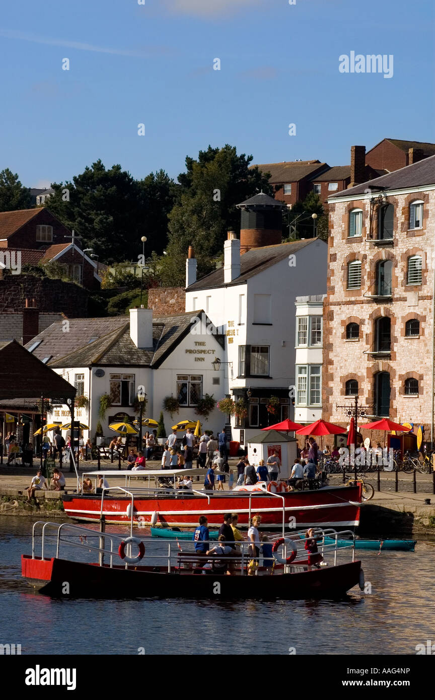 Exeter Quay Exeter Devon GB Stockfoto