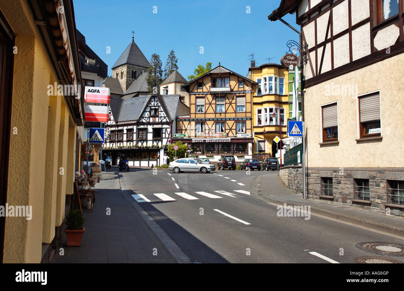 Altenahr im Ahrtal, Rheinland-Pfalz, Deutschland Stockfoto