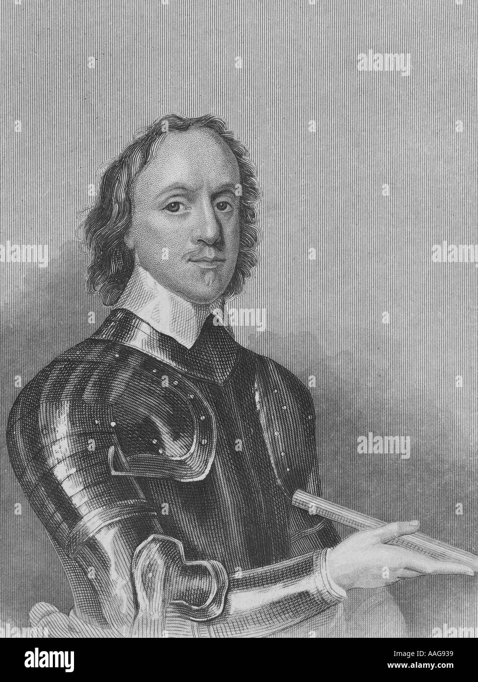 Oliver Cromwell (1599 - 1658), Lord Protector of England Stockfoto