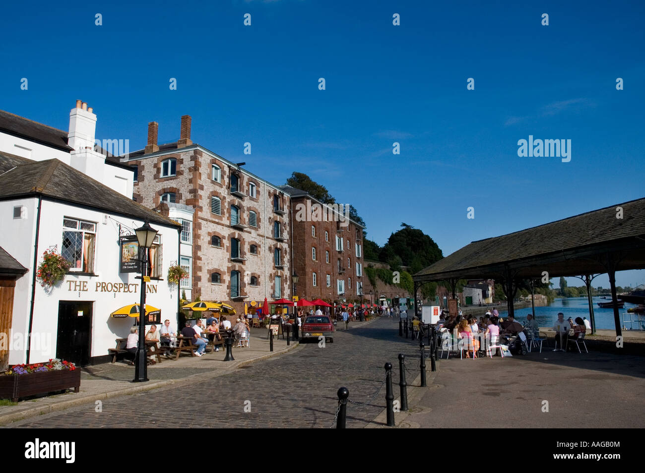 Exeter Quay Exeter Devon GB Stockfoto