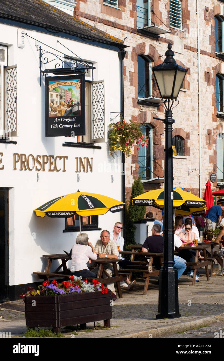Exeter Quay Exeter Devon GB Stockfoto
