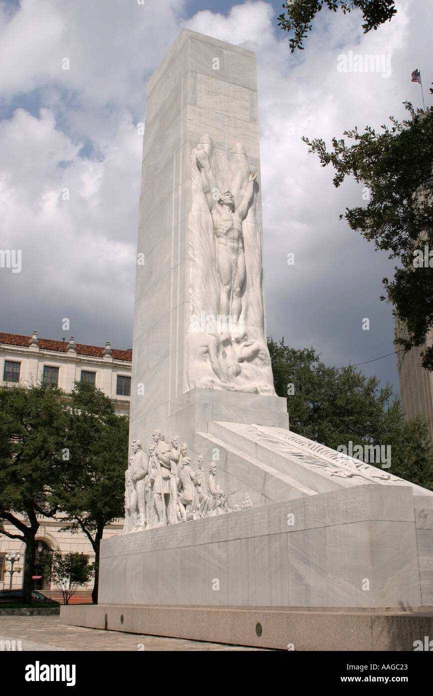Alamo Memorial San Antonio, Texas Stockfoto