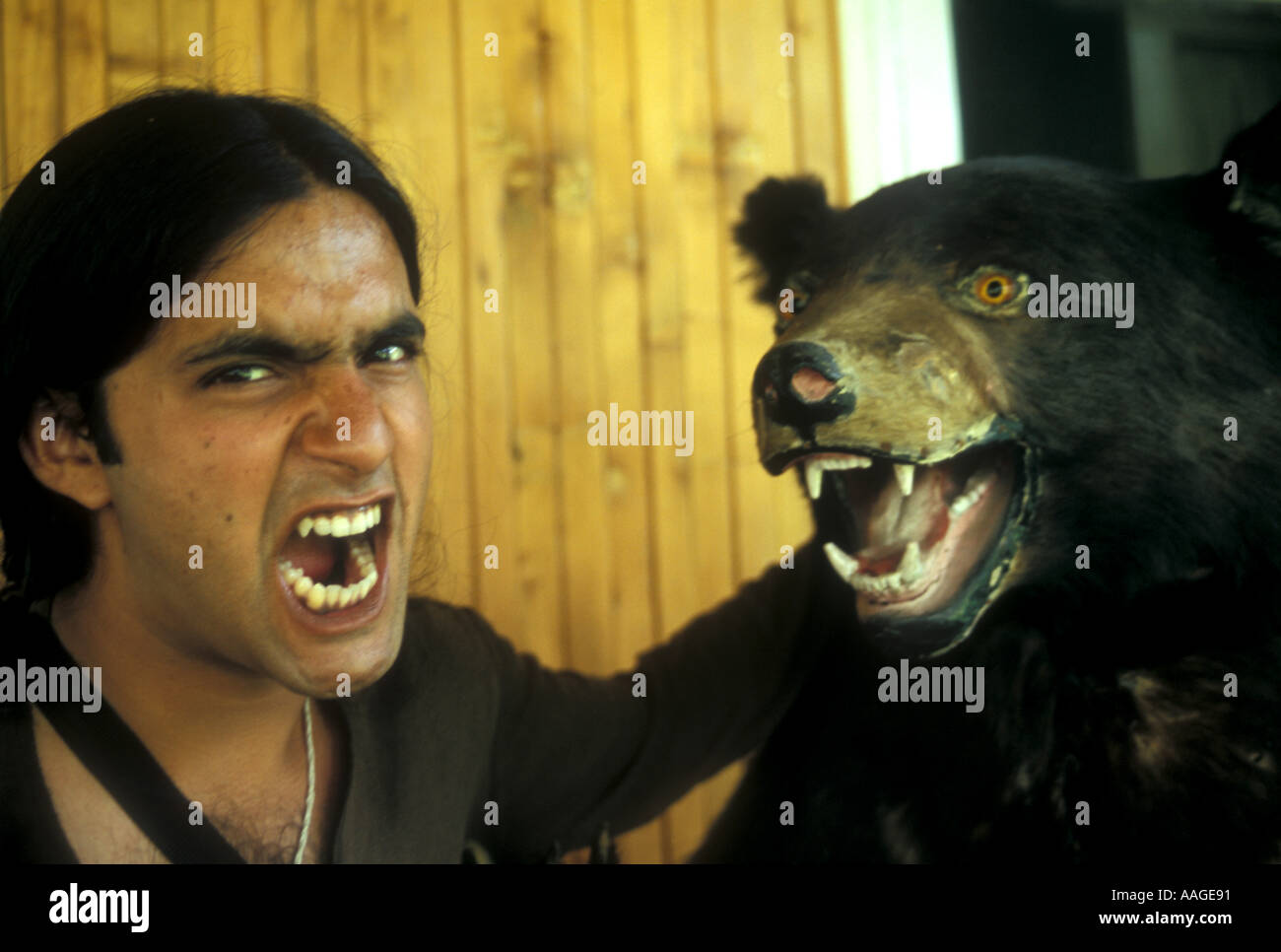 Lokale Mann Jammu Kaschmir Indien Stockfoto