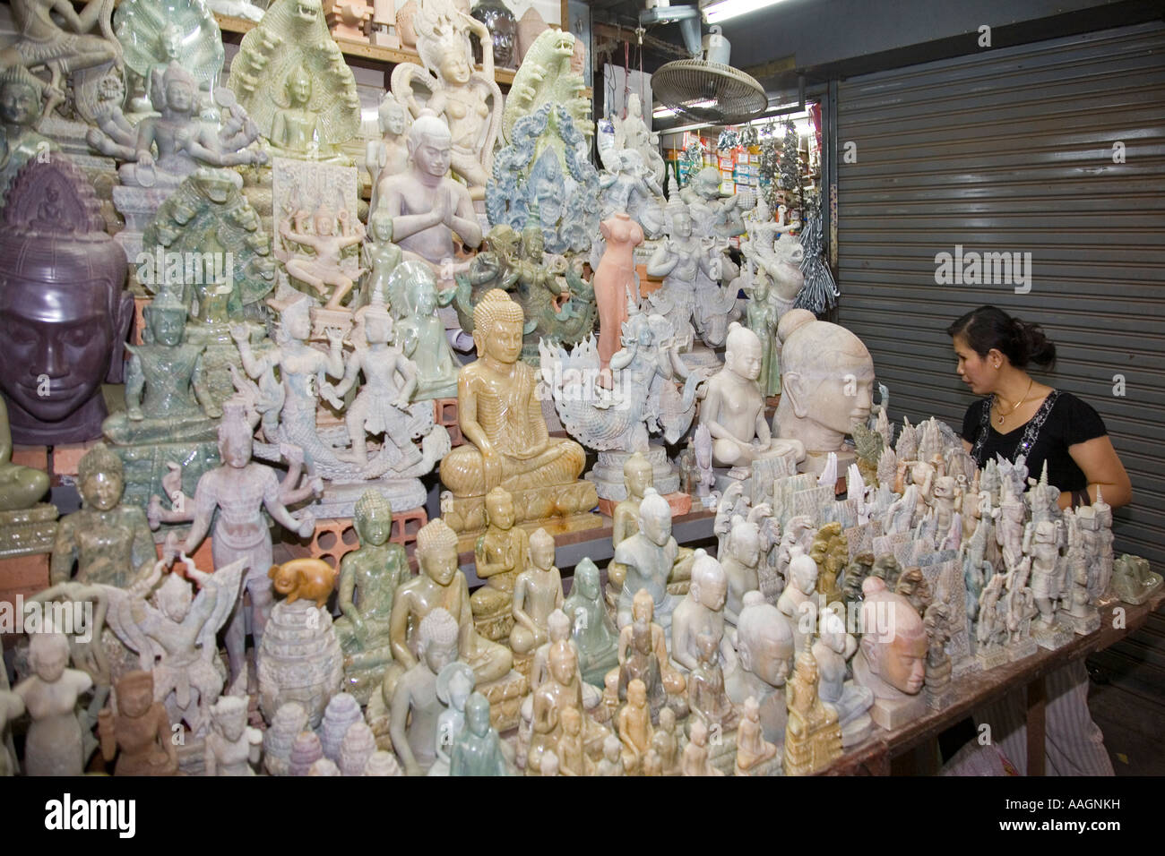 Russischen Markt, Phnom Penh, Kambodscha Stockfoto