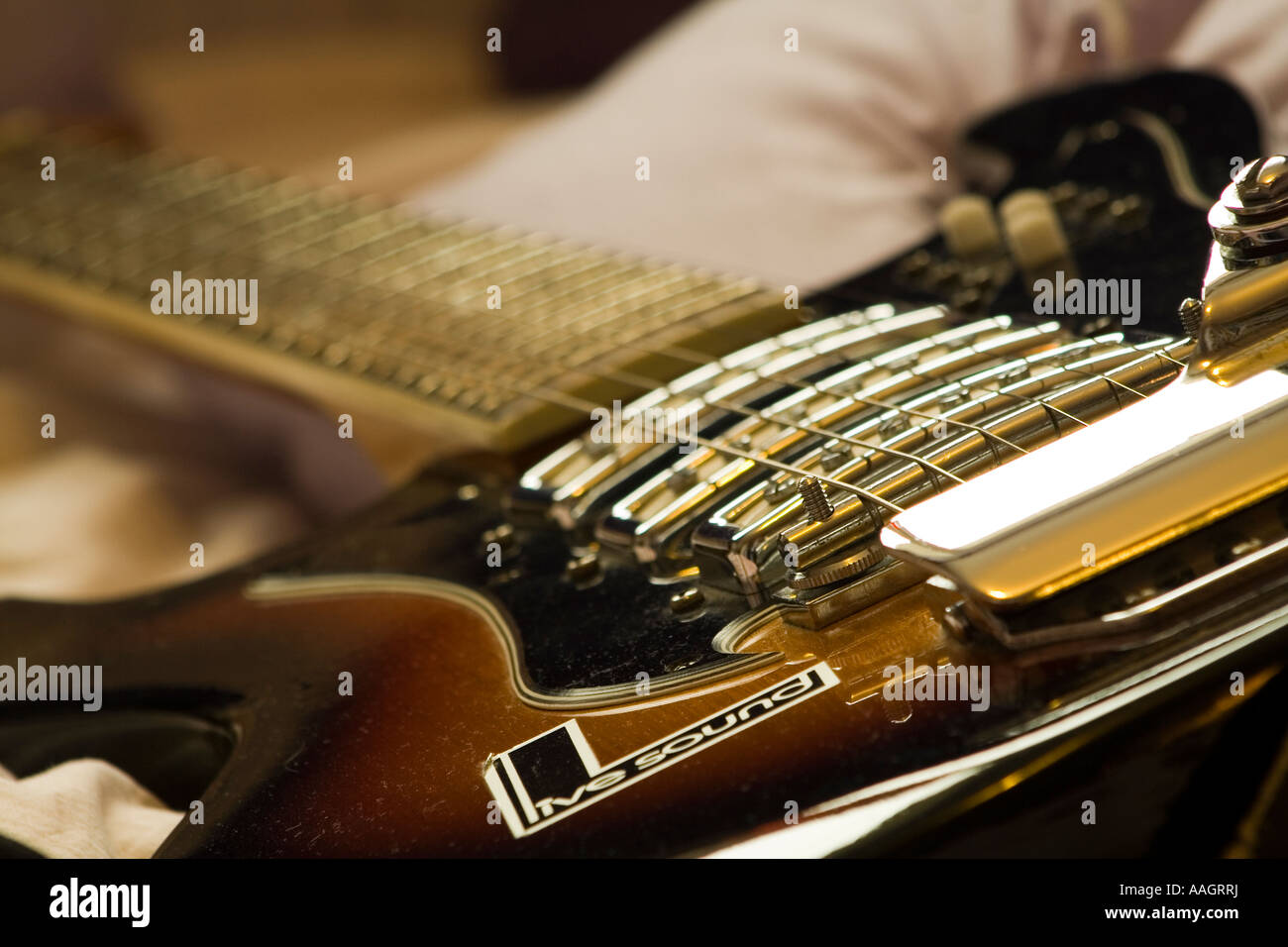 E-Gitarre Stockfoto