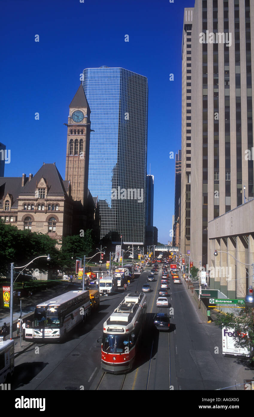 Kanada, Ontario, Toronto, Queen Street Stockfoto