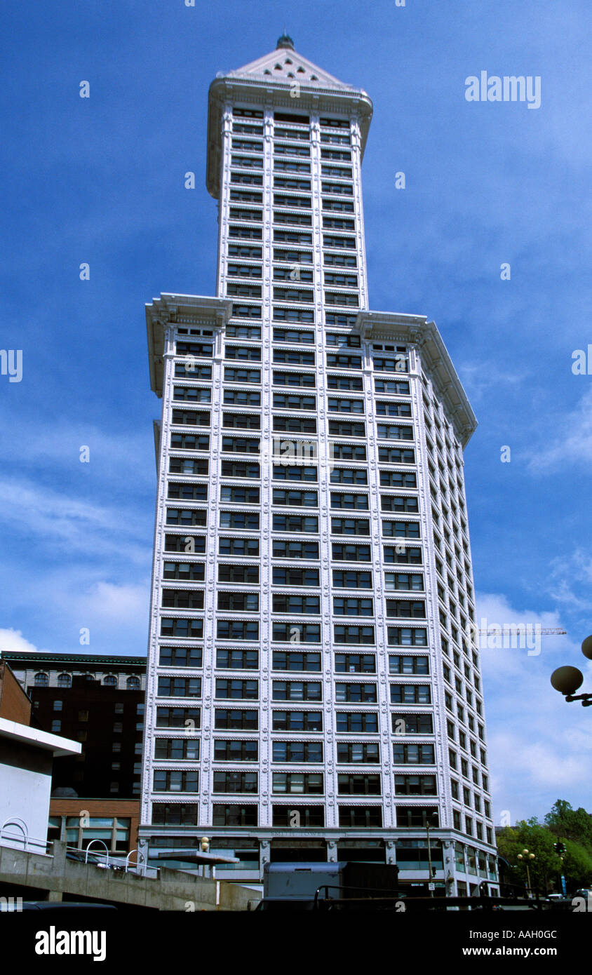 Wolkenkratzer in der Innenstadt von Seattle Washington USA Stockfoto