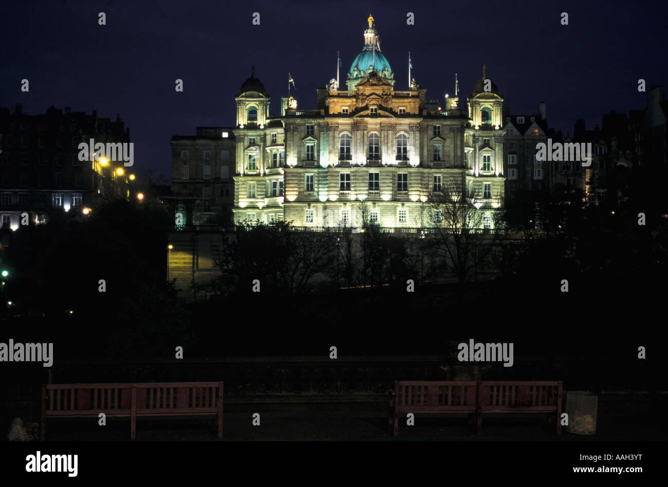 City Chambers, Edinburgh zentrale Tiefland Schottland Vereinigtes Königreich Stockfoto