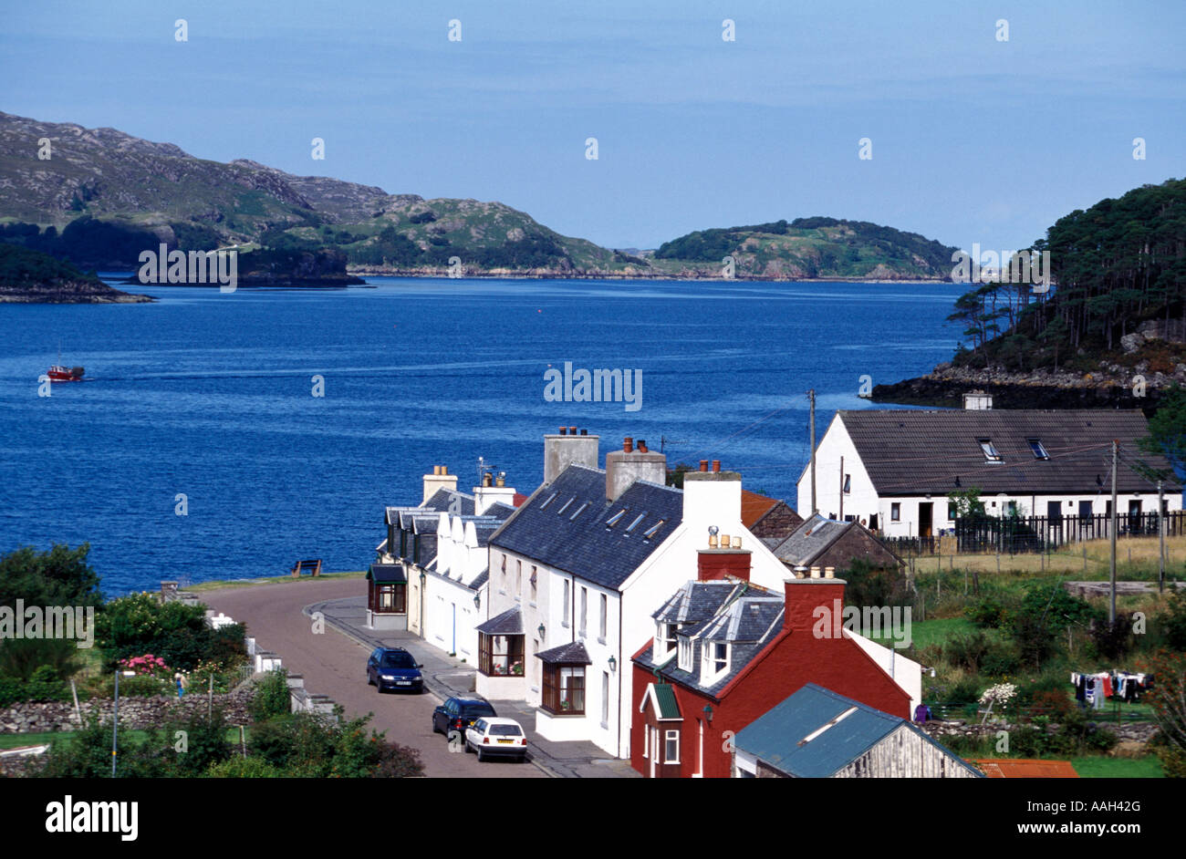 Fischerdorf Shieldaig Wester Ross Ross und Cromatry Northwest Highlands