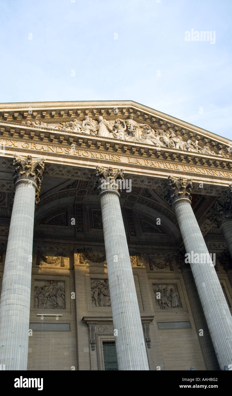 Das Pantheon in Paris, Frankreich Stockfoto