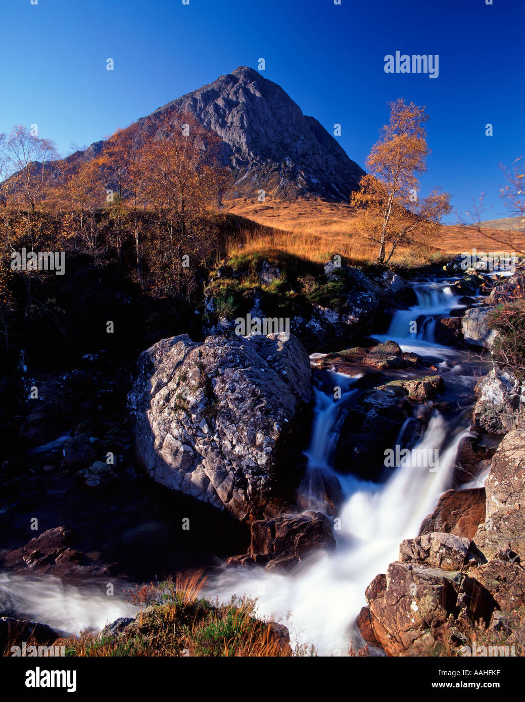 Buchaille, Etive Mor, Glen Etive, Highland Region, Schottland Stockfoto
