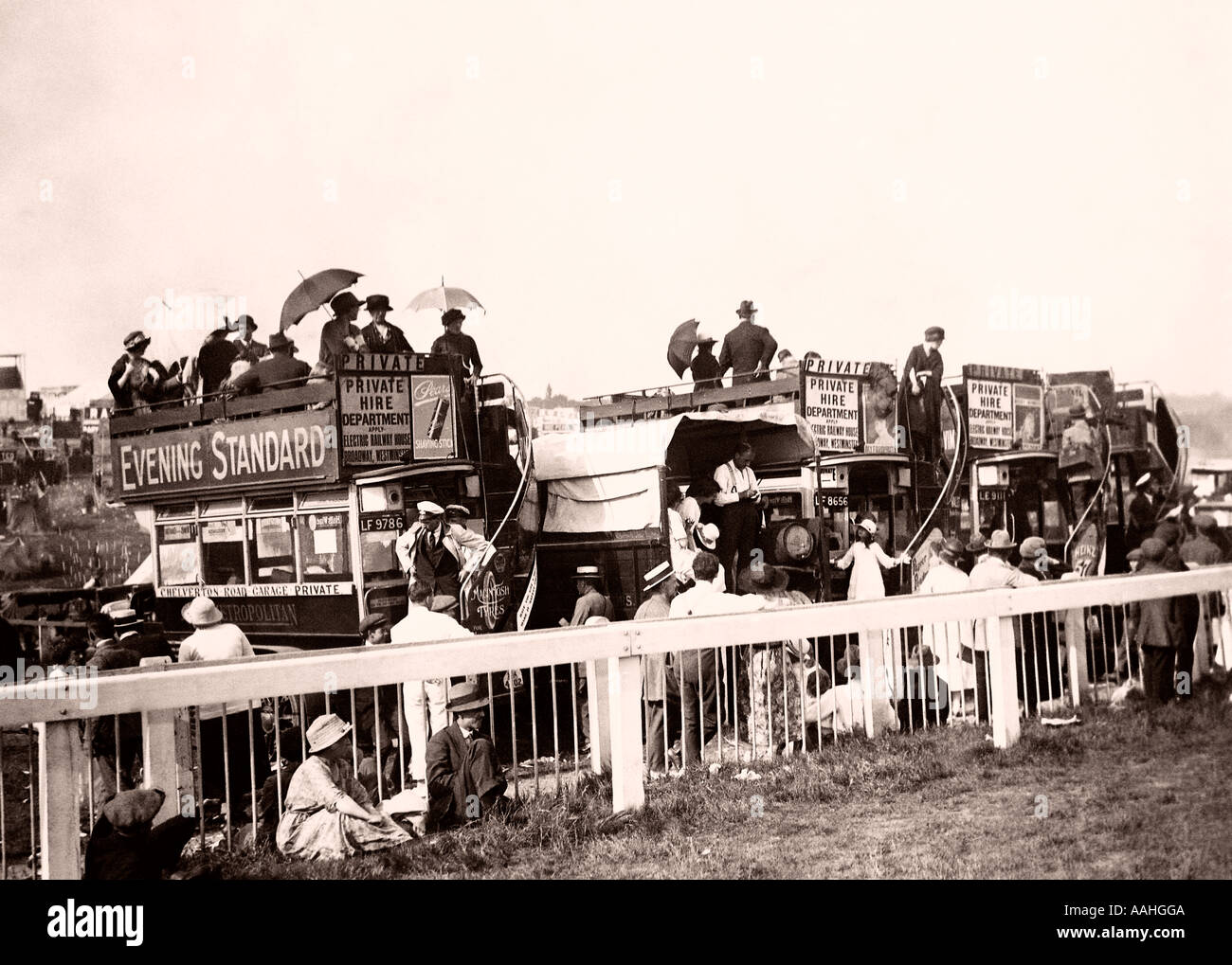 Derby Tag England 1930 Stockfoto
