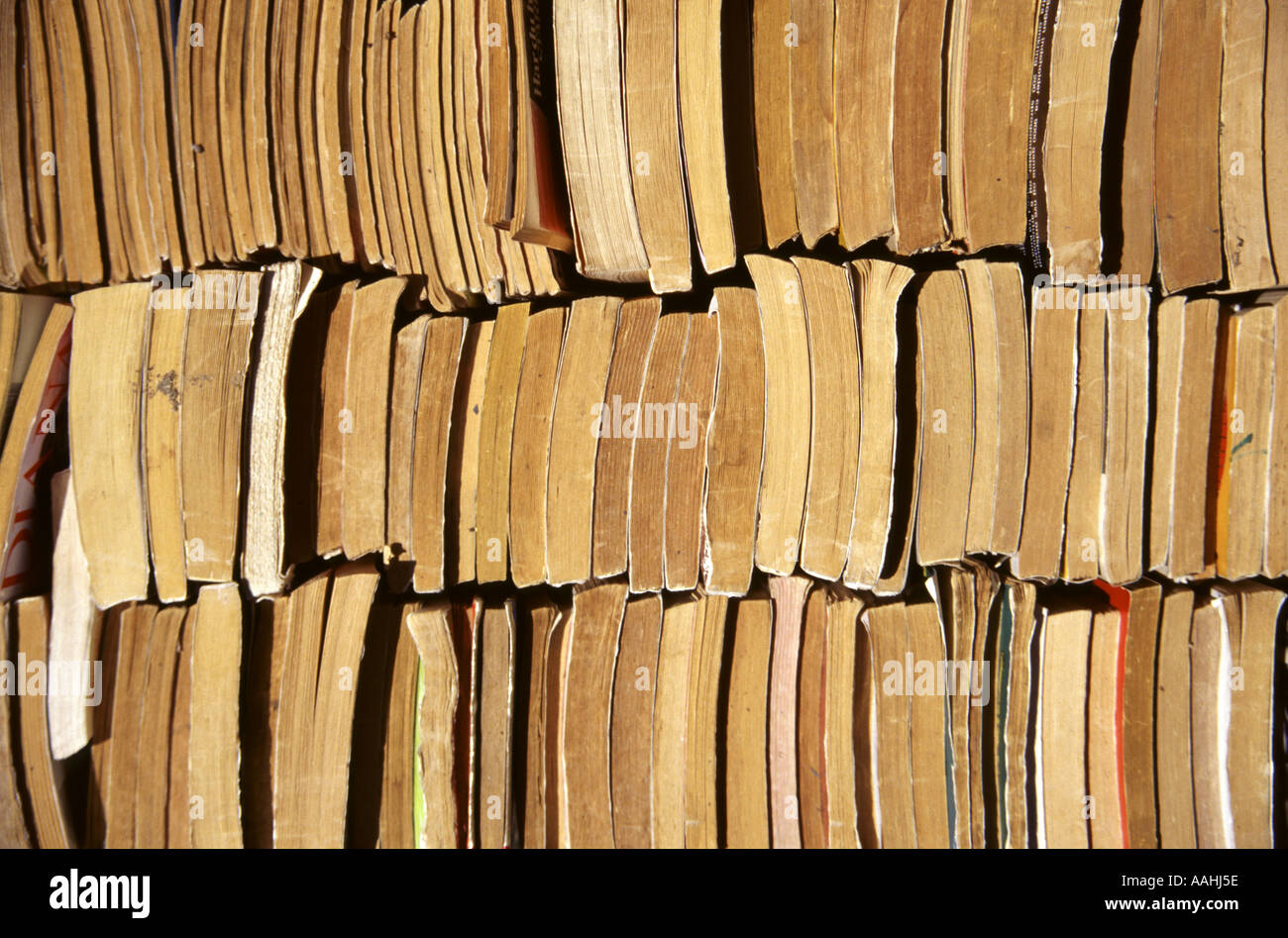 Buch Bücher lesen alten klassischen Markt Taschenbuch Stockfoto