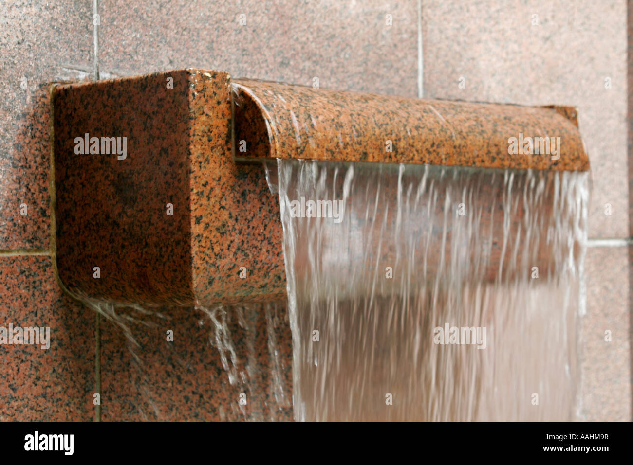 städtischen Brunnen Stockfoto