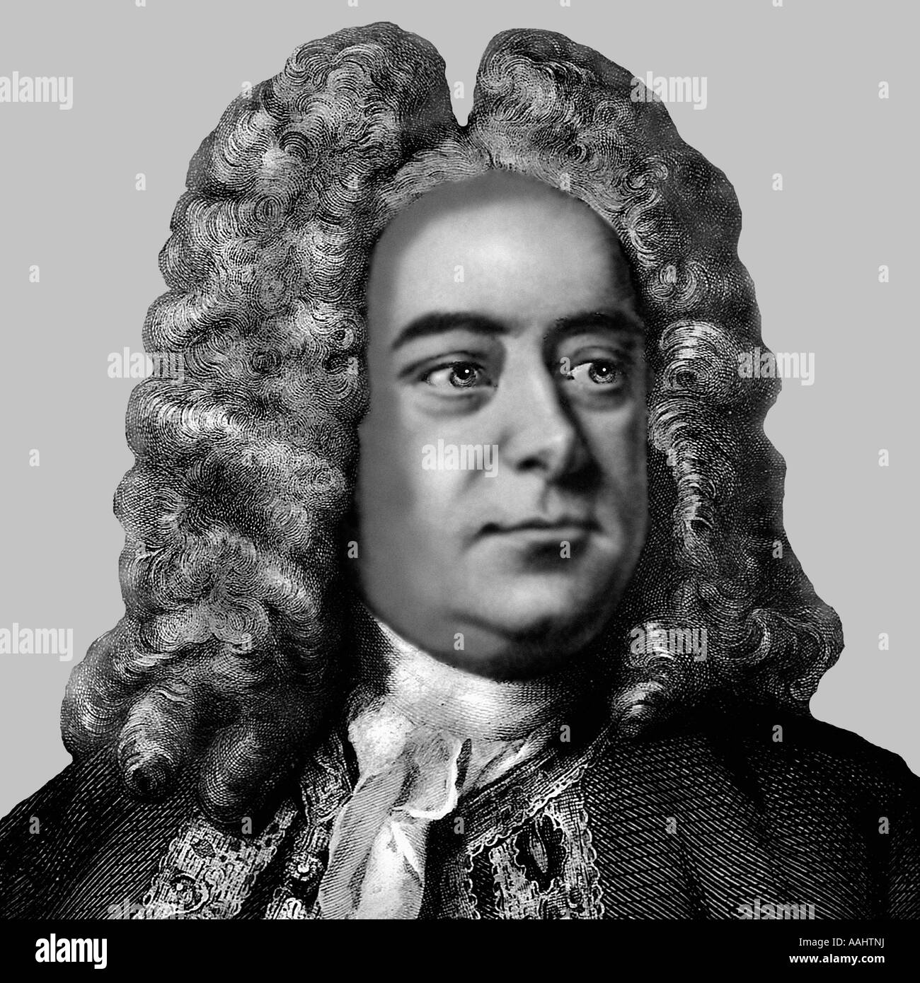 George Frideric Handel 1685 1759 Deutschland geborene Komponist Stockfoto