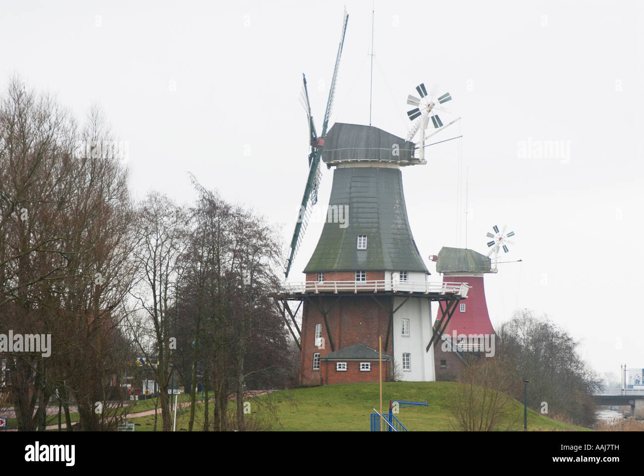 Windmühle Stockfoto