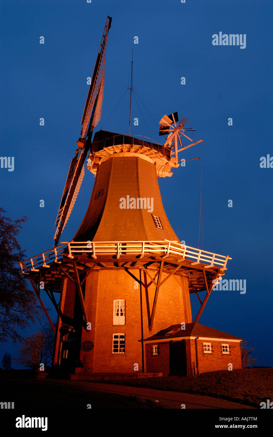 Windmühle Stockfoto