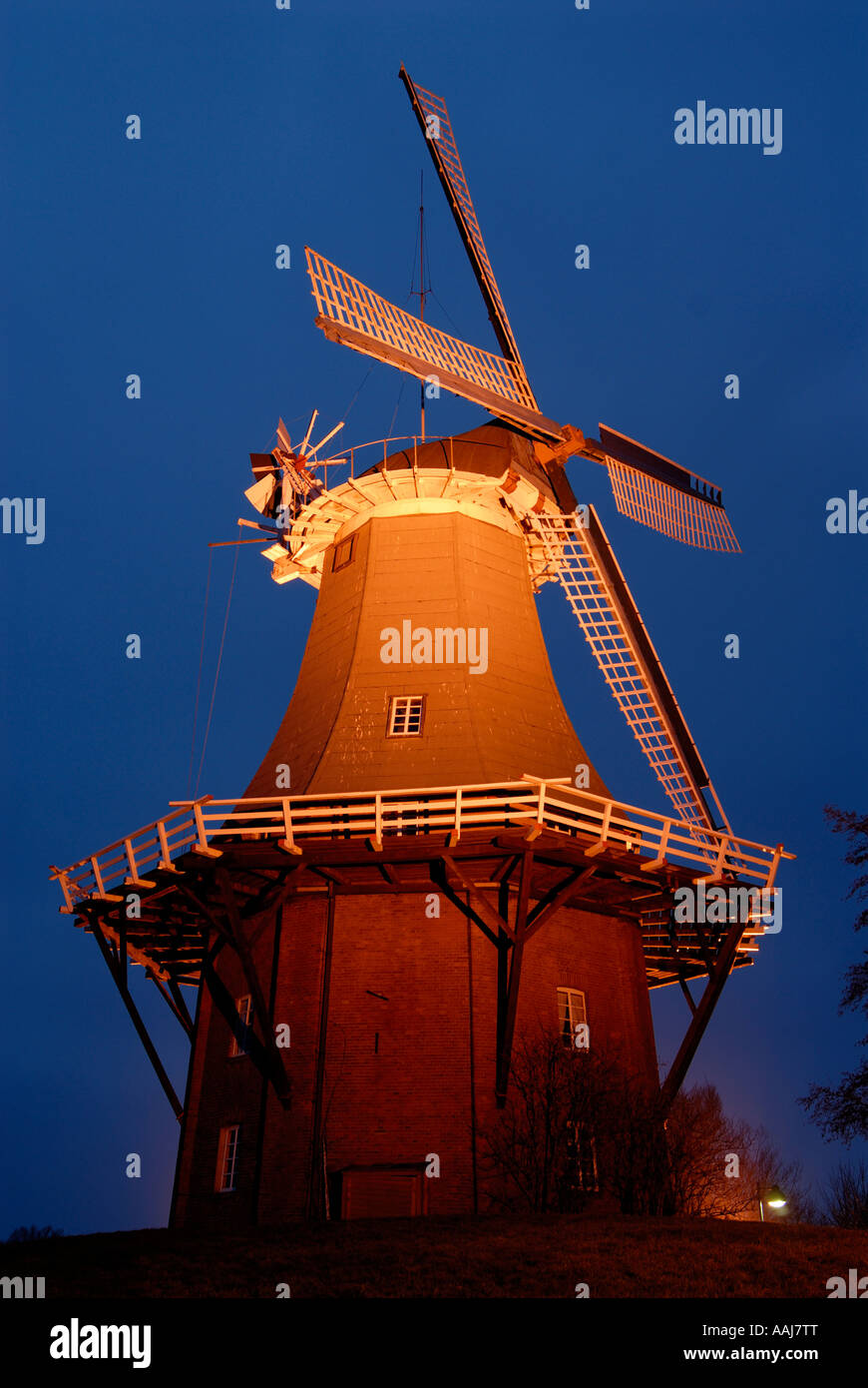 Windmühle Stockfoto