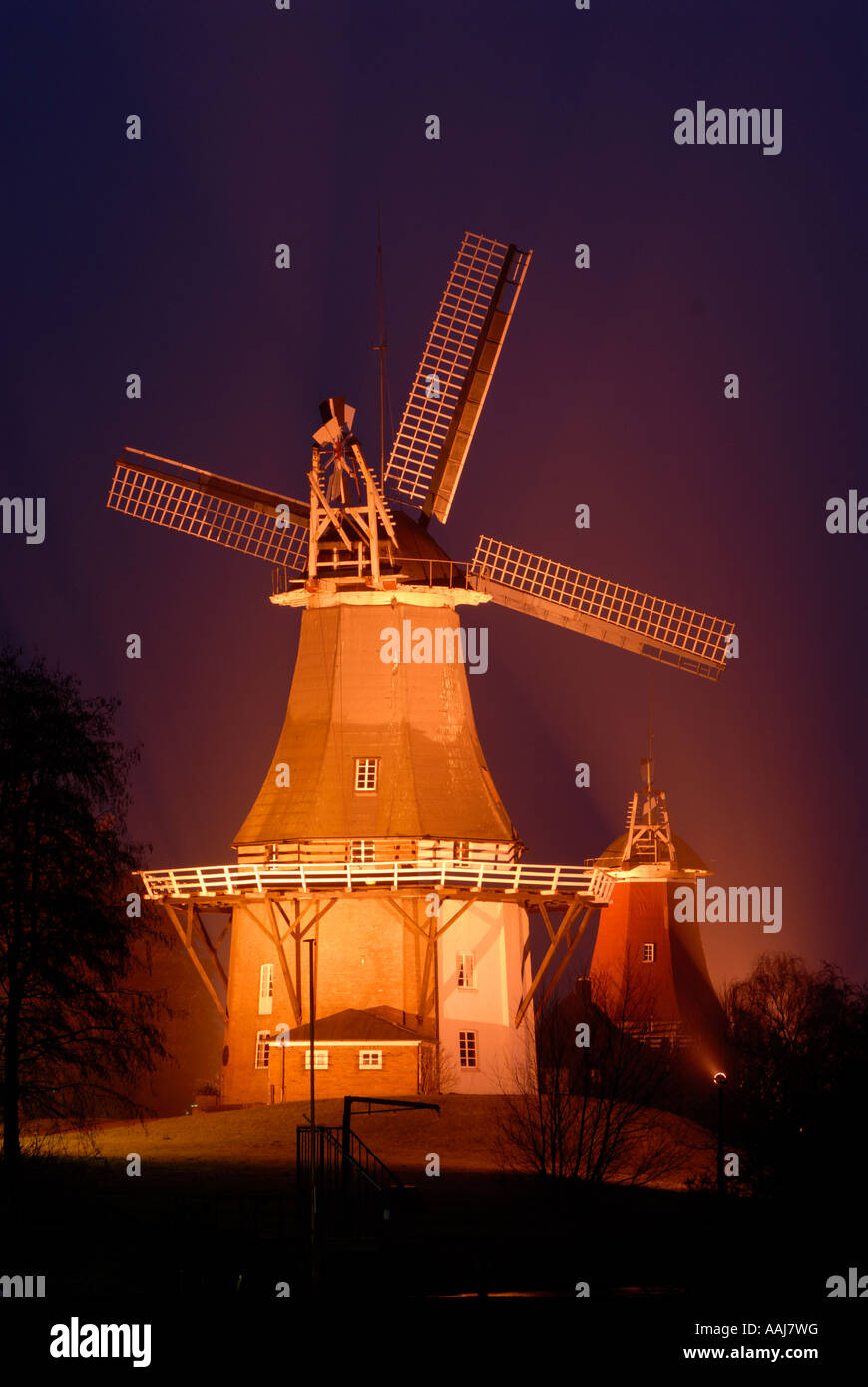 Windmühle Stockfoto