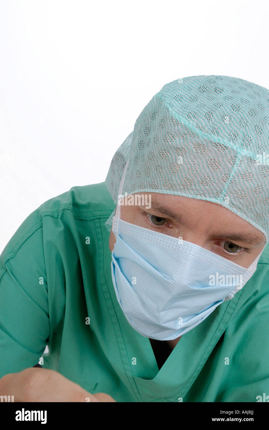 Porträt von junger Arzt Stockfoto