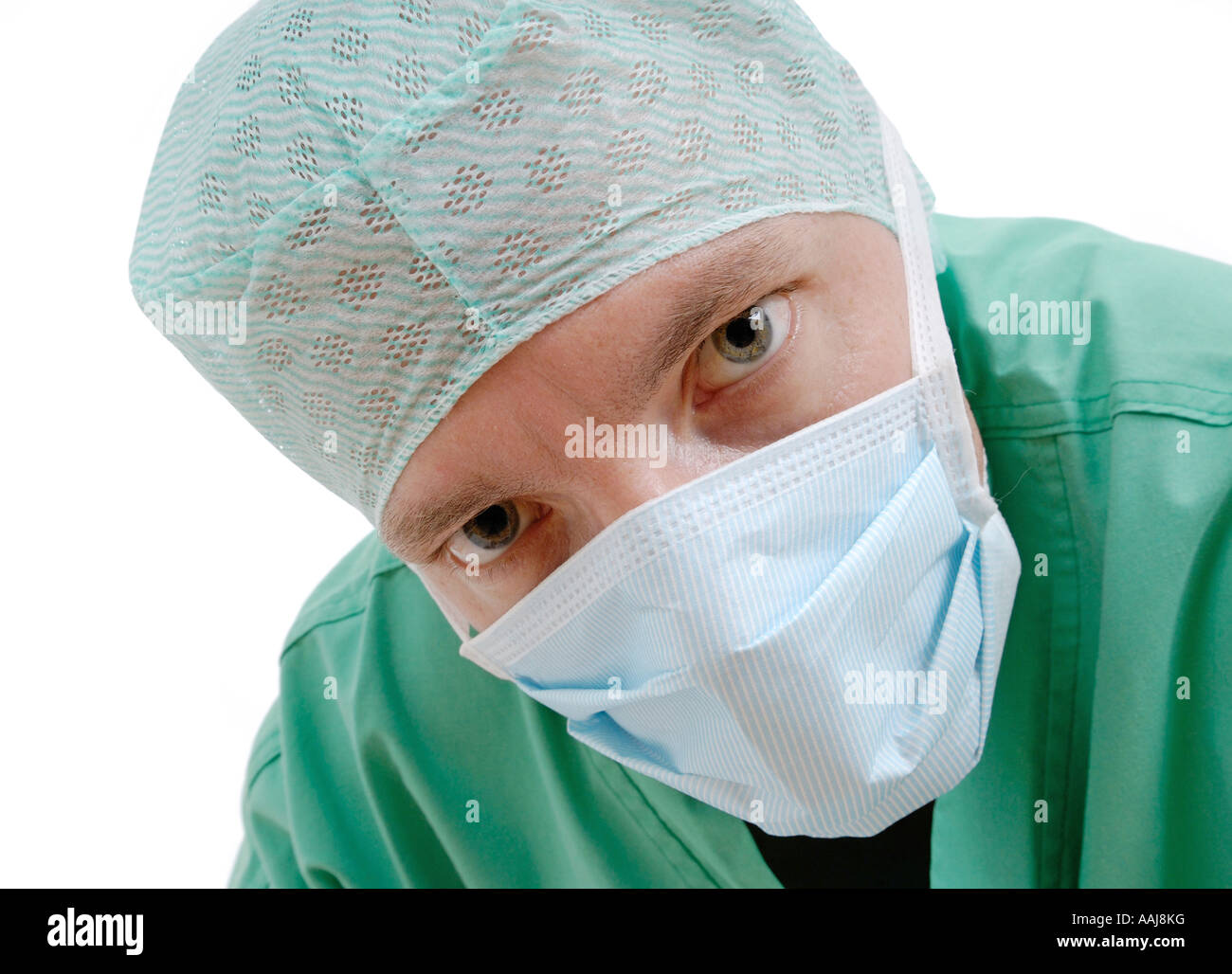 Porträt von junger Arzt Stockfoto