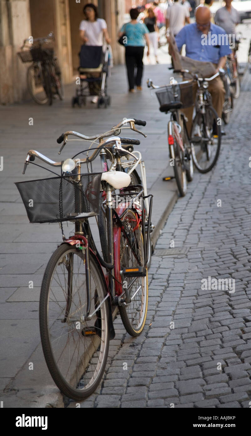 Die Morgenzeitung Ferrara Emilia Romagne Italien Stockfoto