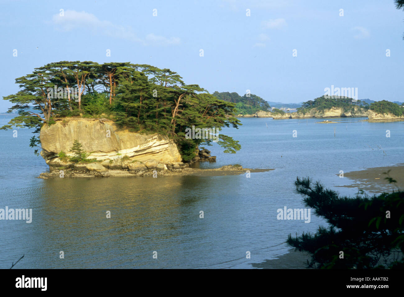 Japan-Matsushima Landschaft Stockfoto