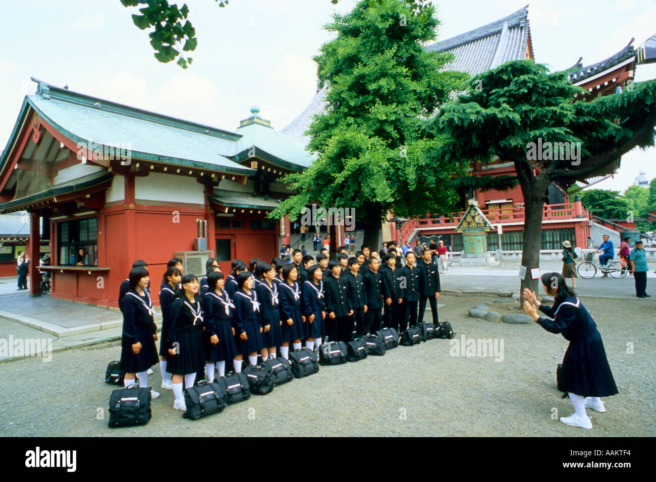 Japan Tokyo Asakusa s Kinderchor Stockfoto