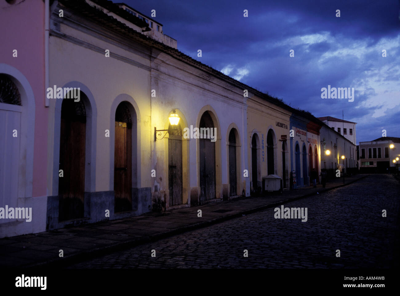 São Luís historischen Stadtzentrum 1100 Häuser Weltkulturerbe von der UNESCO 1997 Stadt São Luís Bundesstaat Maranhão, Brasilien Stockfoto