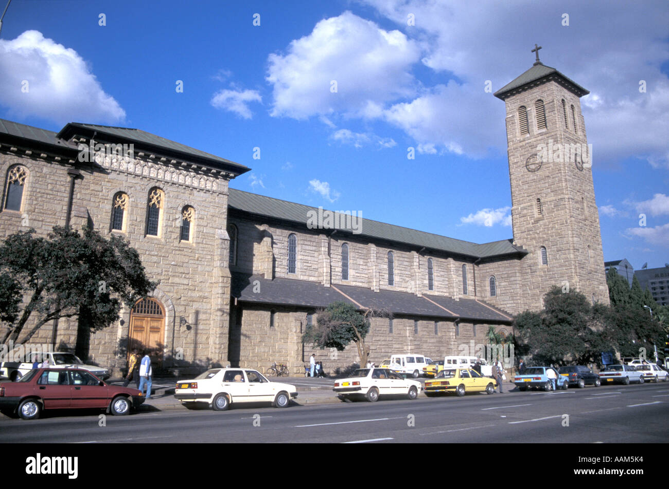 Salisbury Kathedrale Harare Simbabwe Afrika - vom britischen Architekten Sir Herbert Baker Stockfoto