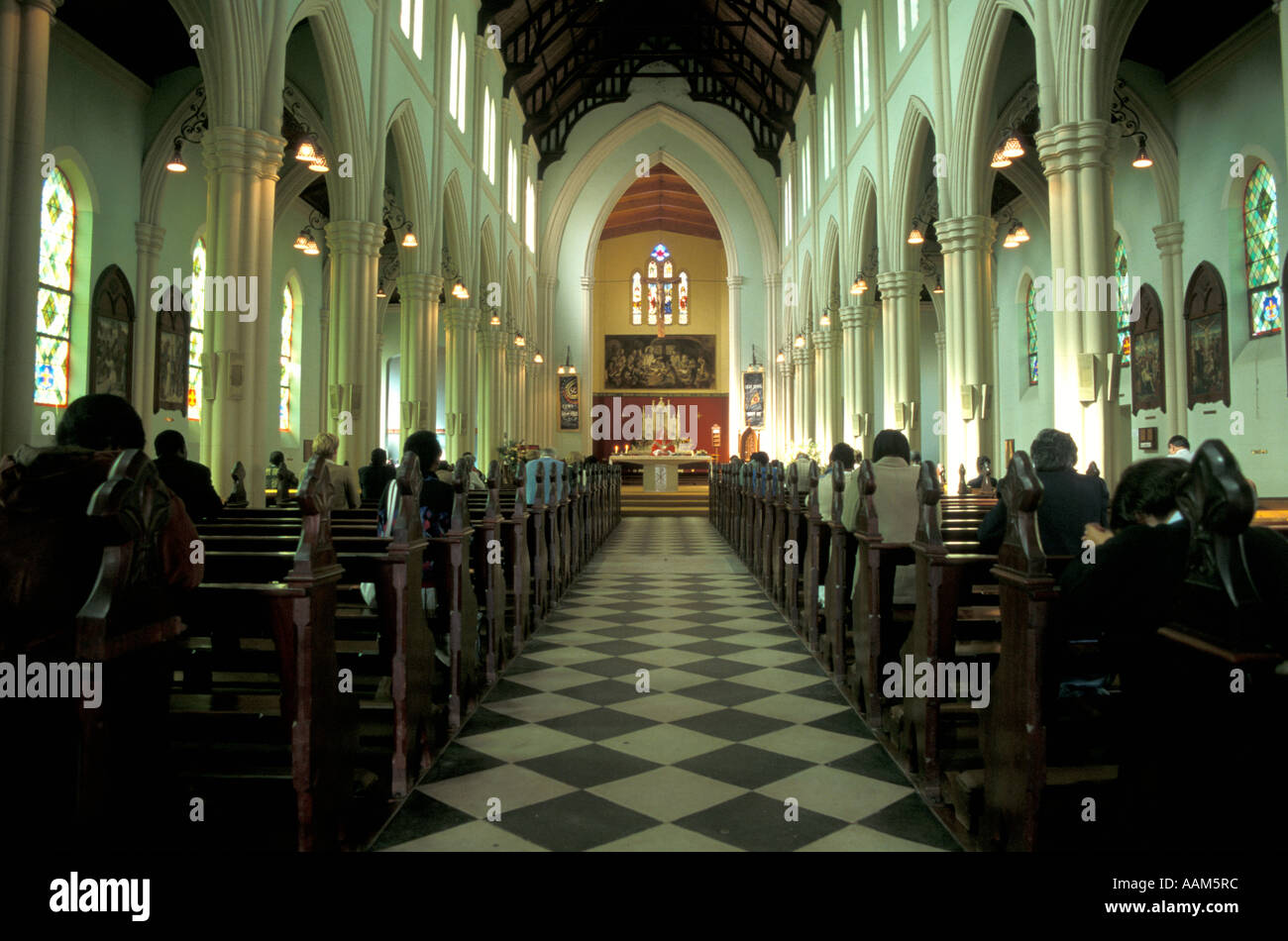 Innen - Architekten Salisbury Kathedrale Harare Simbabwe Afrika entworfen vom britischen Sir Herbert Baker Stockfoto