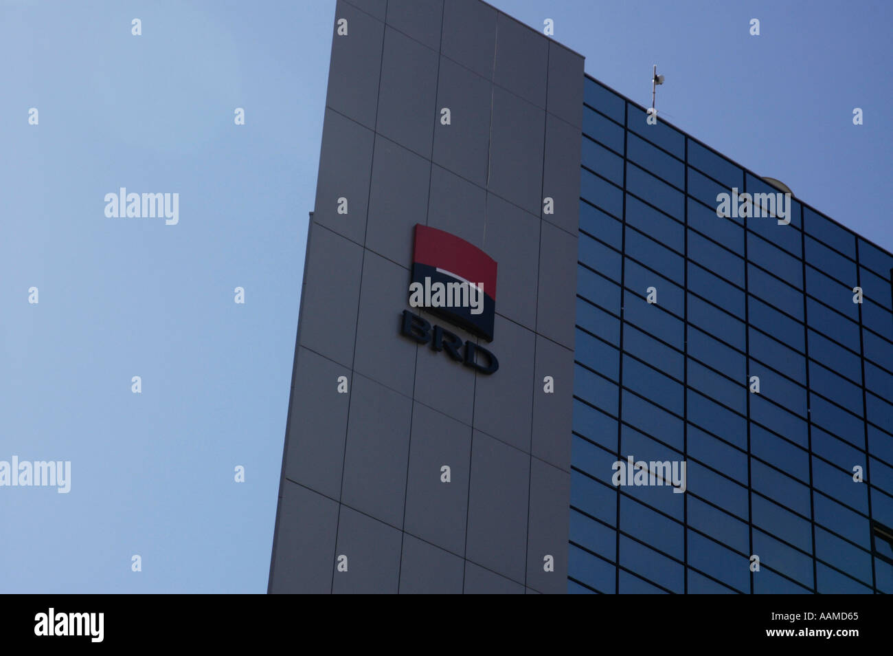 Brasov, BRD-Bank, Banca Romana de Dezvoltare Stockfoto