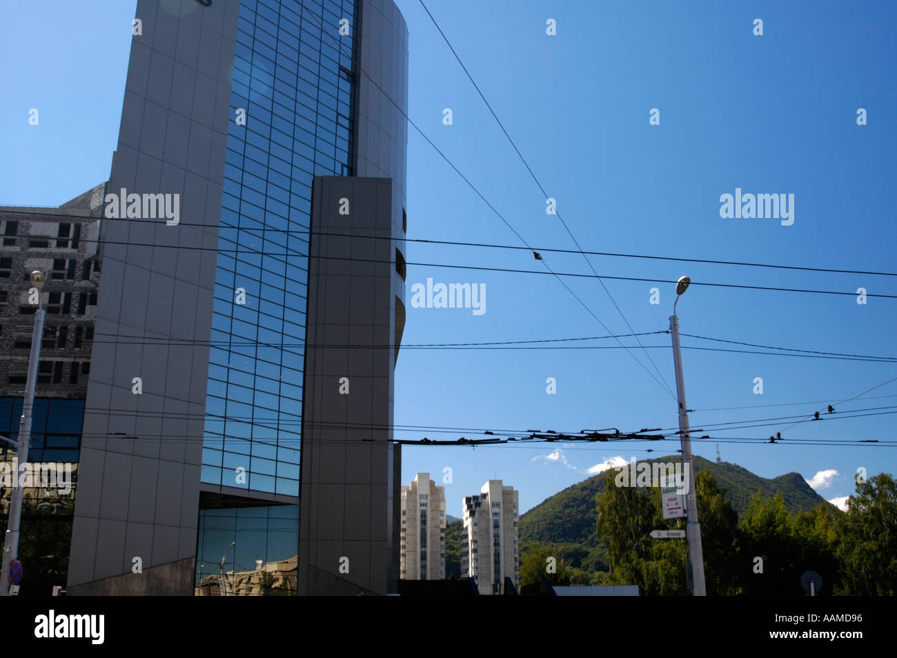 Brasov, BRD-Bank, Banca Romana de Dezvoltare Stockfoto
