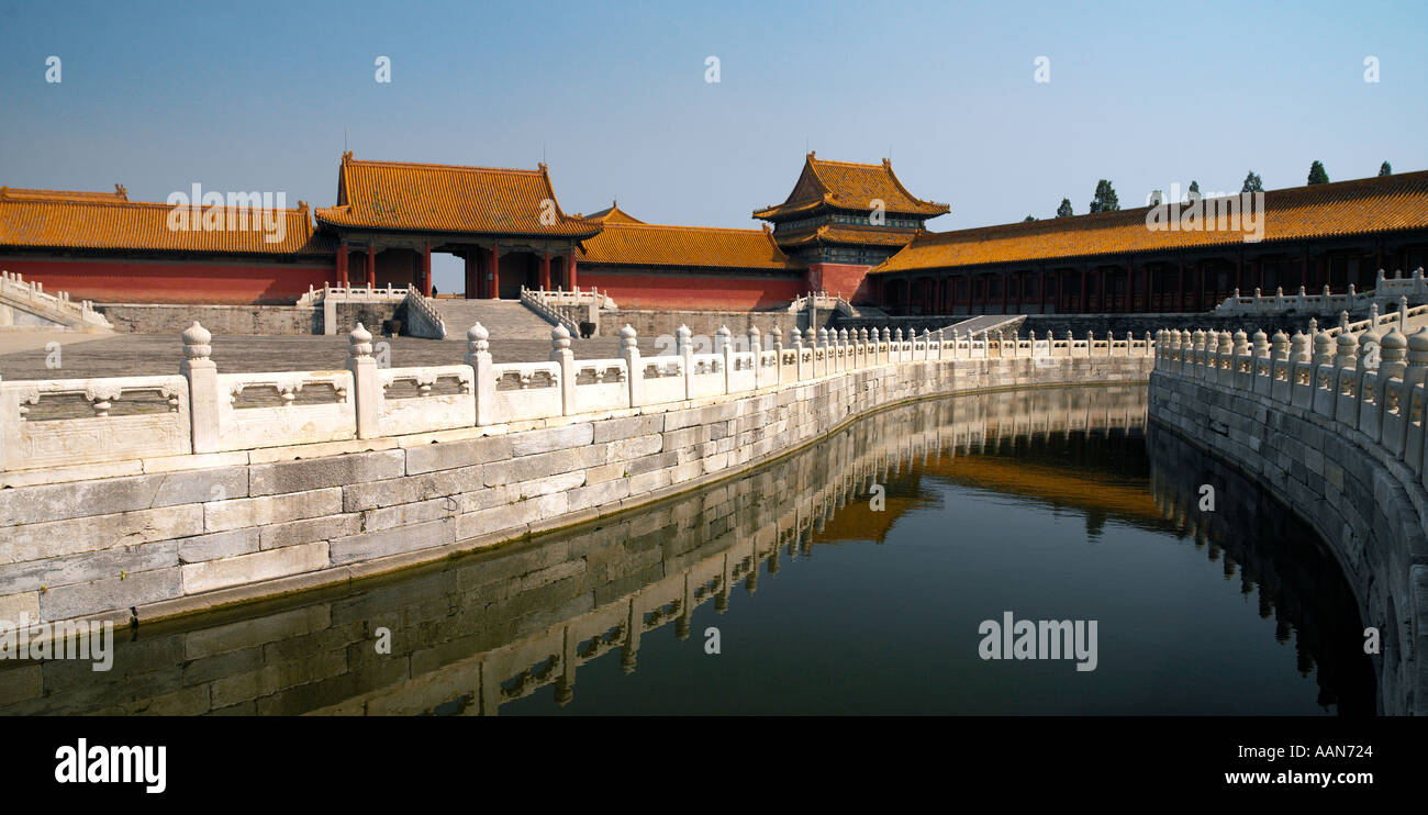 Verbotene Stadt in Peking in China Stockfoto