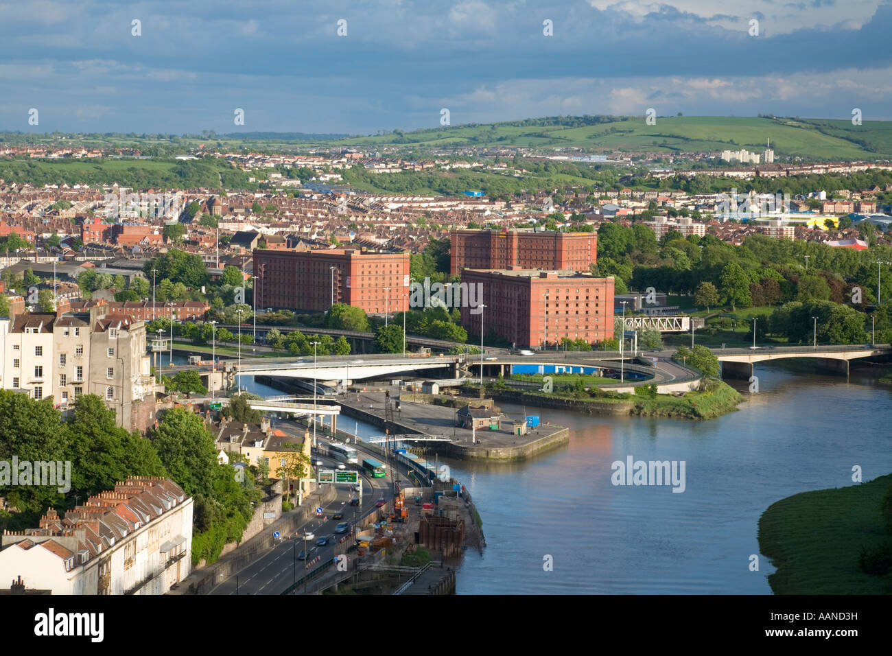 Die ehemaligen Tabak-Fabrikgebäude in Bedminster Bristol England Stockfoto