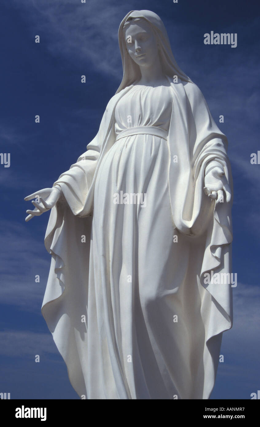 Madonna am Monte Faito, Kampanien, Italien Stockfoto