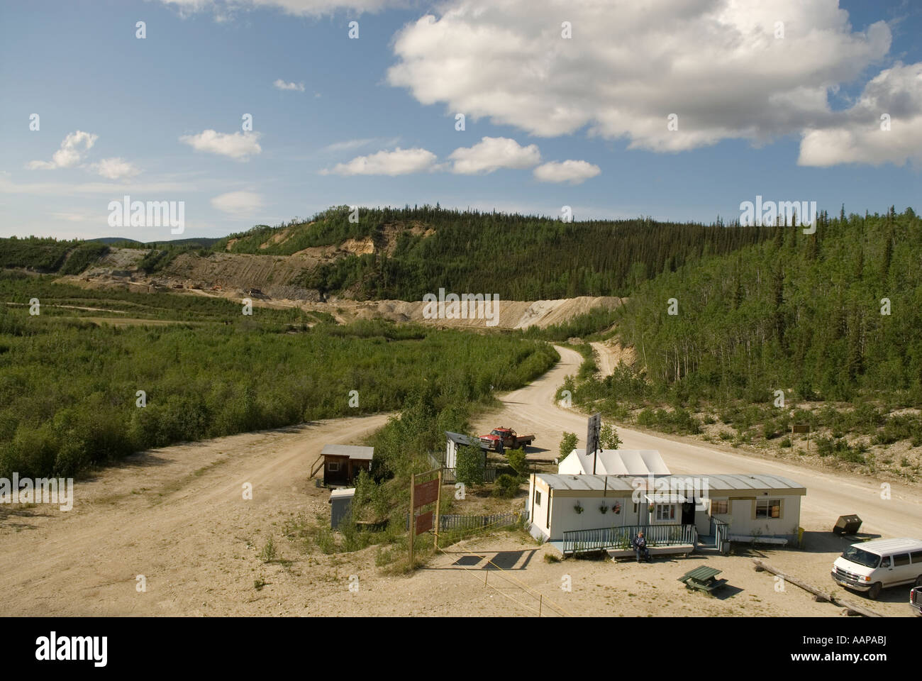 Drege Nummer 4 ein Parks Canada National Historic Site Stockfoto